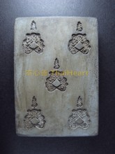 磨刀石 龍婆尋蘭 Wat Bang Ku Di Thong 佛曆2539 石上有經符